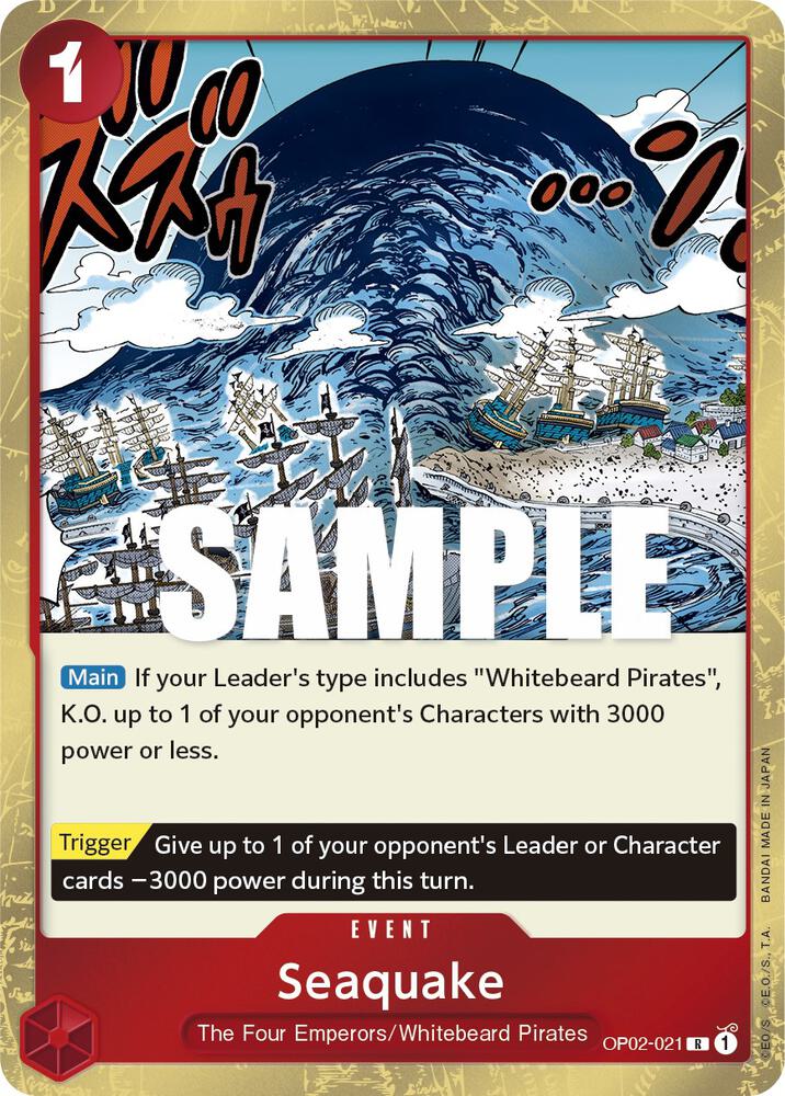 Paramount War - Seaquake (OP-02)