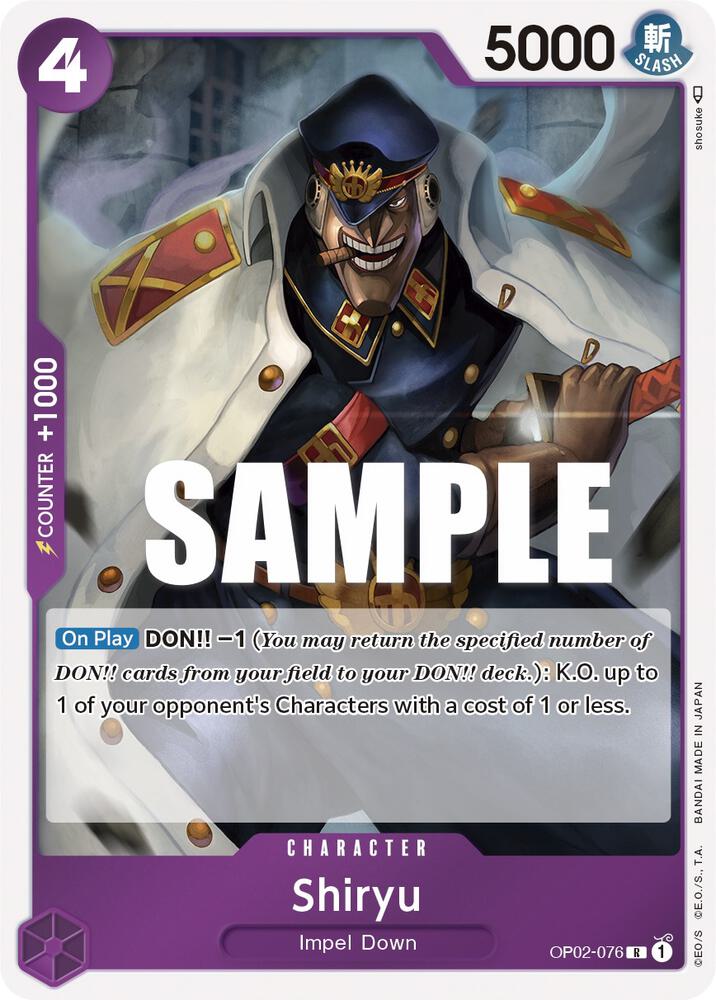 Paramount War - Shiryu (OP-02)