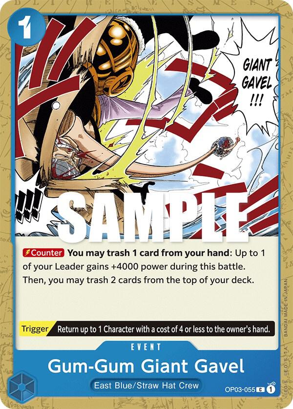 Pillars of Strength - Gum-Gum Giant Gavel (OP-03)
