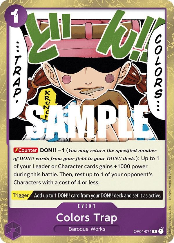 Kingdoms of Intrigue - Colors Trap (OP-04)