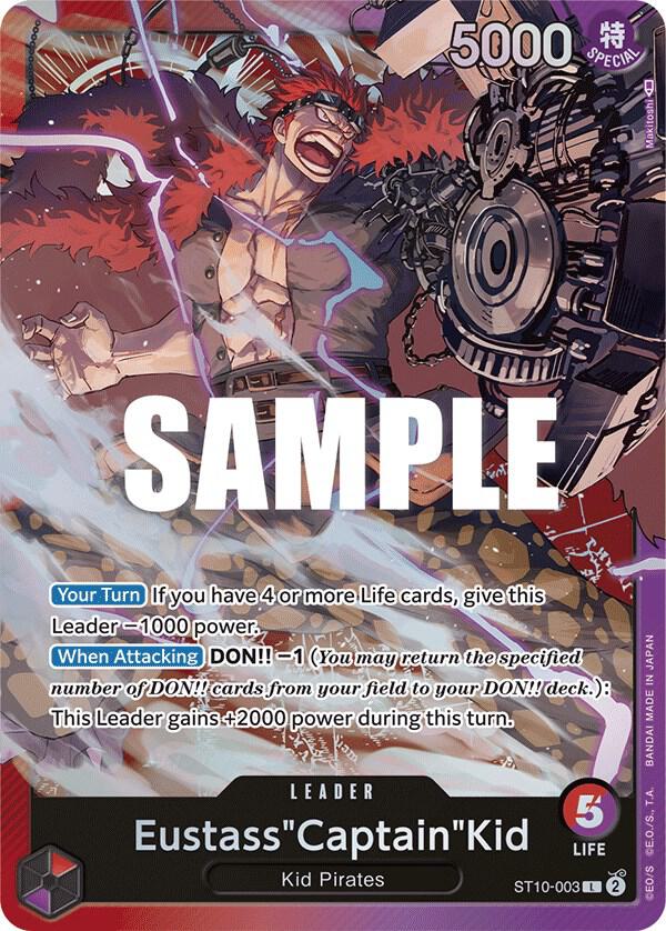 Eustass"Captain"Kid (003) - Ultra Deck: The Three Captains (ST-10)