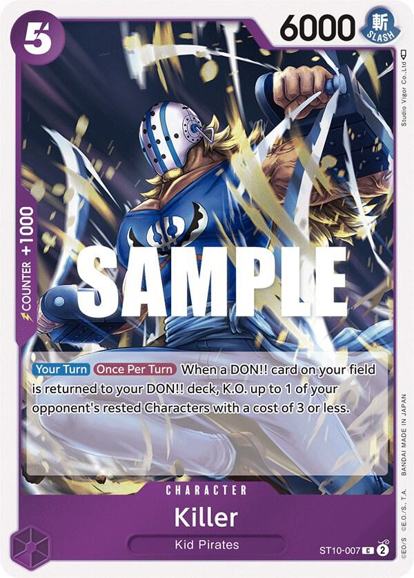 Killer - Ultra Deck: The Three Captains (ST-10)