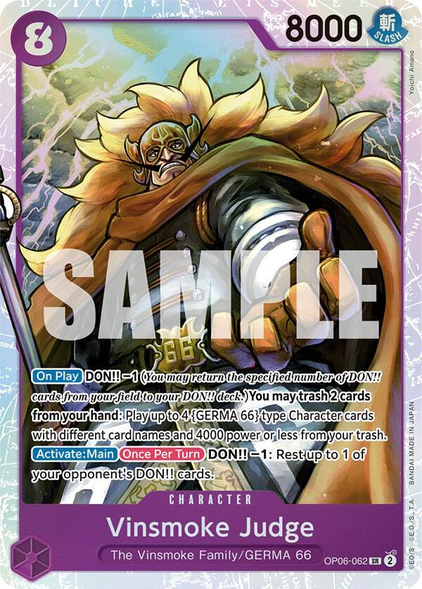 Wings of the Captain - Vinsmoke Judge (OP-06)