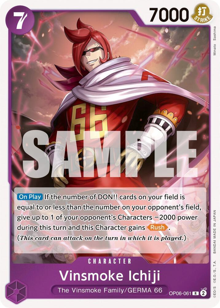Wings of the Captain - Vinsmoke Ichiji (OP-06)