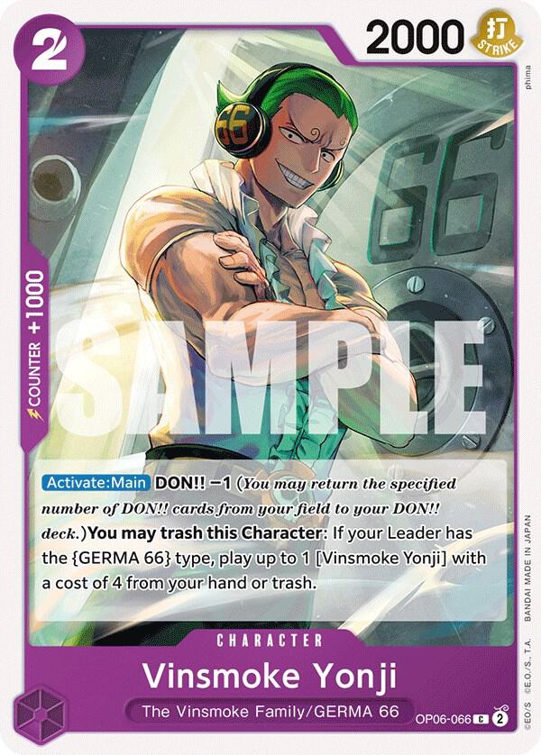 Wings of the Captain - Vinsmoke Yonji (OP-06)