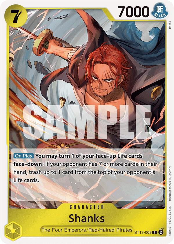 Shanks - Ultra Deck: The Three Brothers (ST-13)