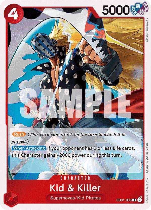 Extra Booster: Memorial Collection - Kid & Killer (EB-01)