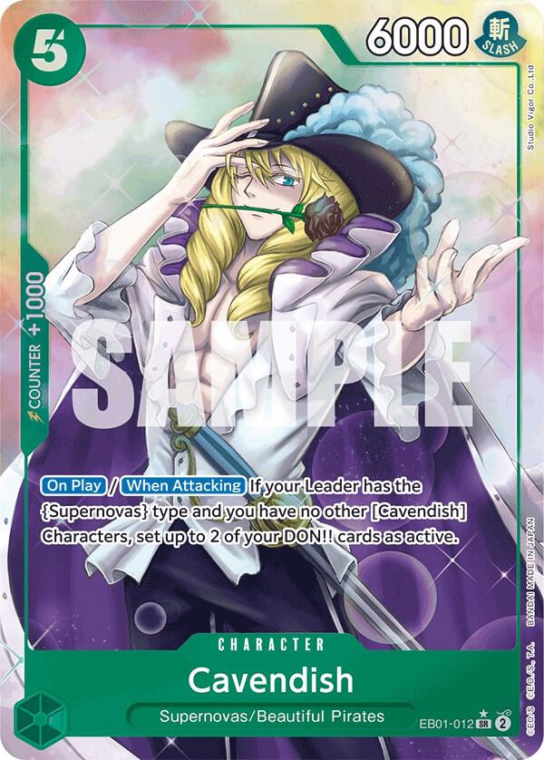 Extra Booster: Memorial Collection - Cavendish (Alternate Art) (EB-01)