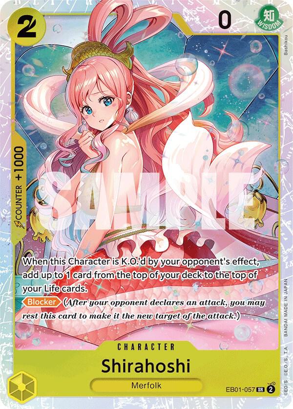Extra Booster: Memorial Collection - Shirahoshi (EB-01)