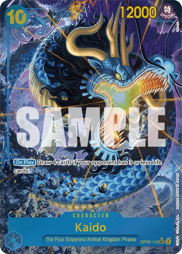 Premium Booster -The Best - Kaido (Alternate Art) (PRB-01)