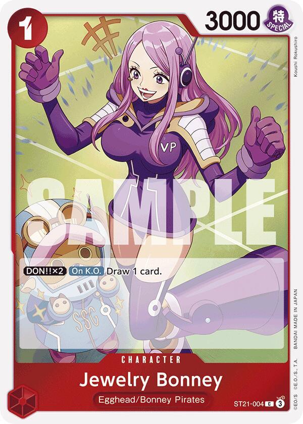 Jewelry Bonney - Starter Deck EX: Gear 5 (ST21)