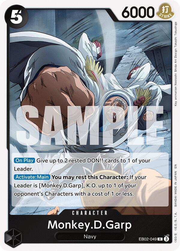 Extra Booster: Anime 25th Collection - Monkey.D.Garp (EB-02) EB02-049