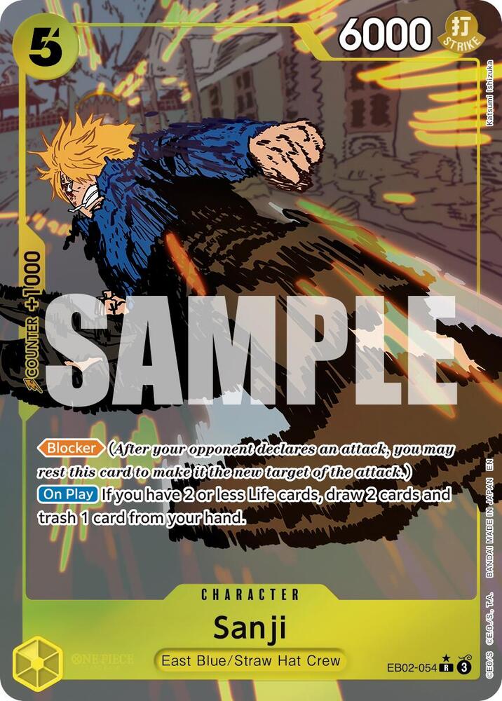 Extra Booster: Anime 25th Collection - Sanji (Alternate Art) (EB-02)
