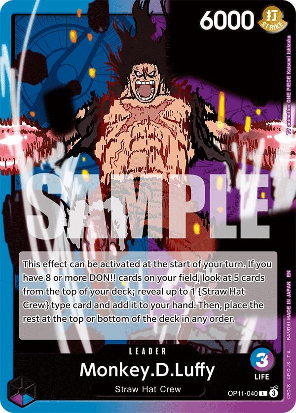 A Fist of Divine Speed - Monkey.D.Luffy (040) (OP-11)