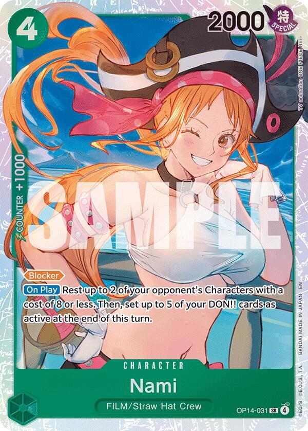 The Azure Sea's Seven - Nami (OP-14)