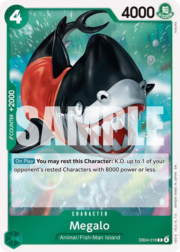 The Azure Sea's Seven - Megalo (OP-14)