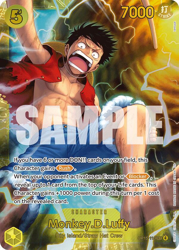 Adventure on Kami's Island - Monkey.D.Luffy (OP15-119) (OP15-EB04)
