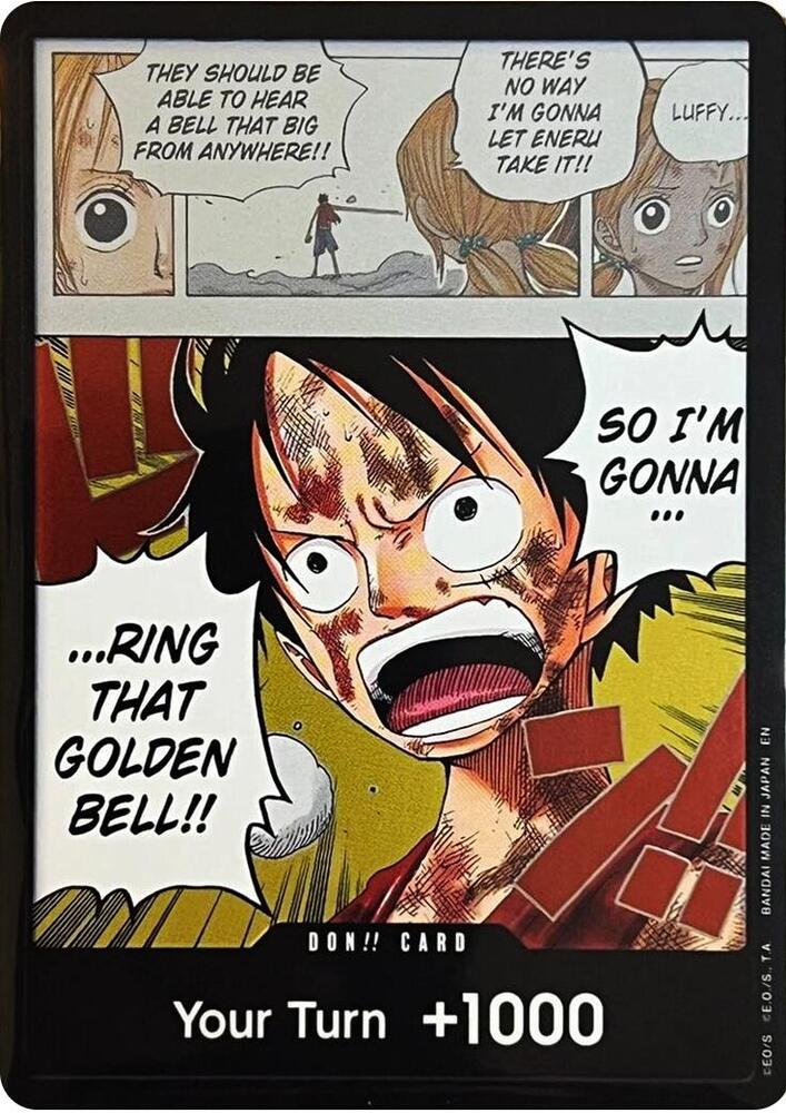 Adventure on Kami's Island - DON!! Card (Luffy) (OP15-EB04)