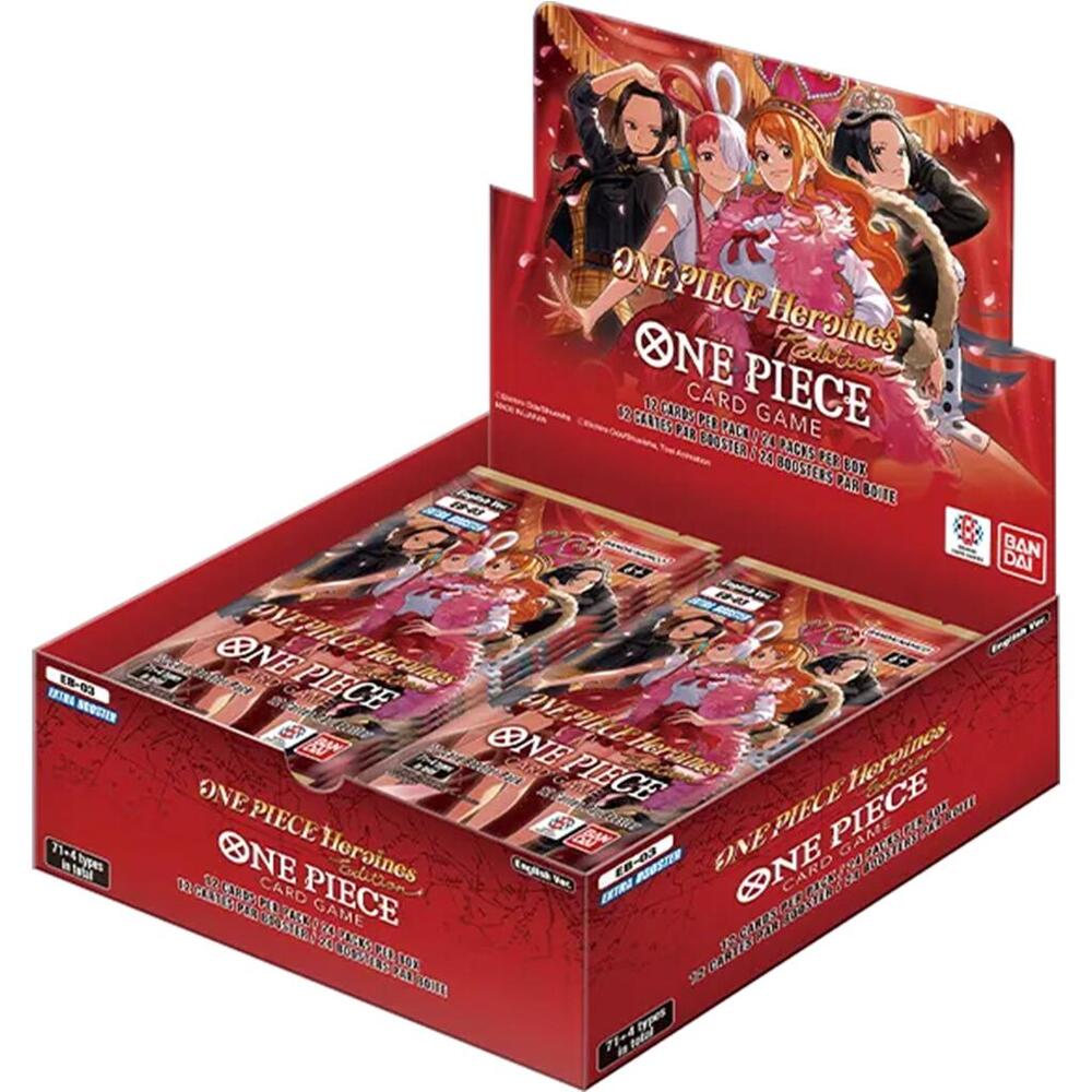One Piece Card Game - Extra Booster 03 - Heroines Edition Booster Box ( EB-03)