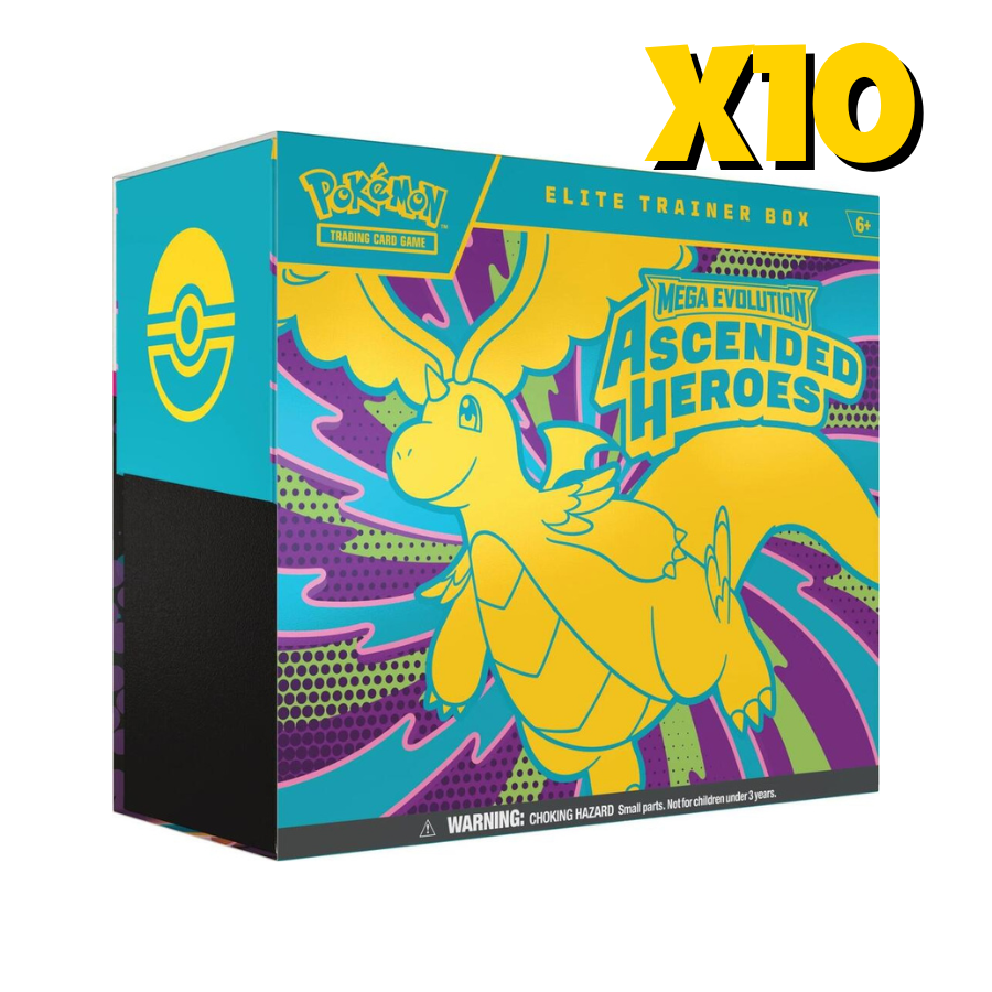 Pokémon - Ascended Heroes Elite Trainer Box Sealed Case (x10)