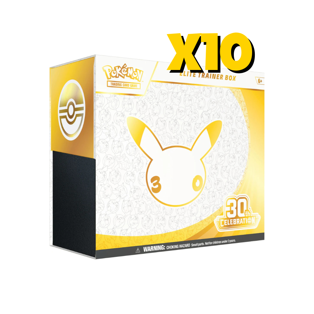 Pokémon - 30th Celebration - Elite Trainer Box Case (Pre-Order)