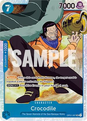 Romance Dawn - Crocodile (067) (OP-01) OP01-067