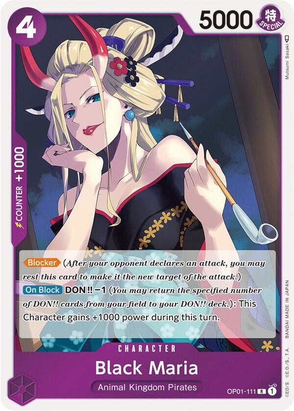 Romance Dawn - Black Maria (OP-01)