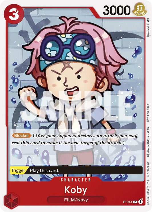 Koby (One Piece Film Red) - One Piece Promotion Cards
