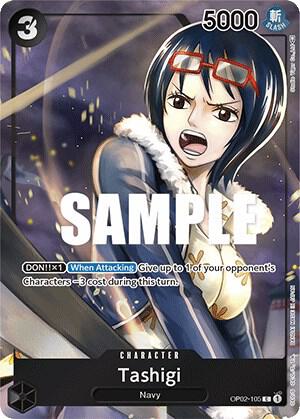 Paramount War - Tashigi (Box Topper) (OP02)