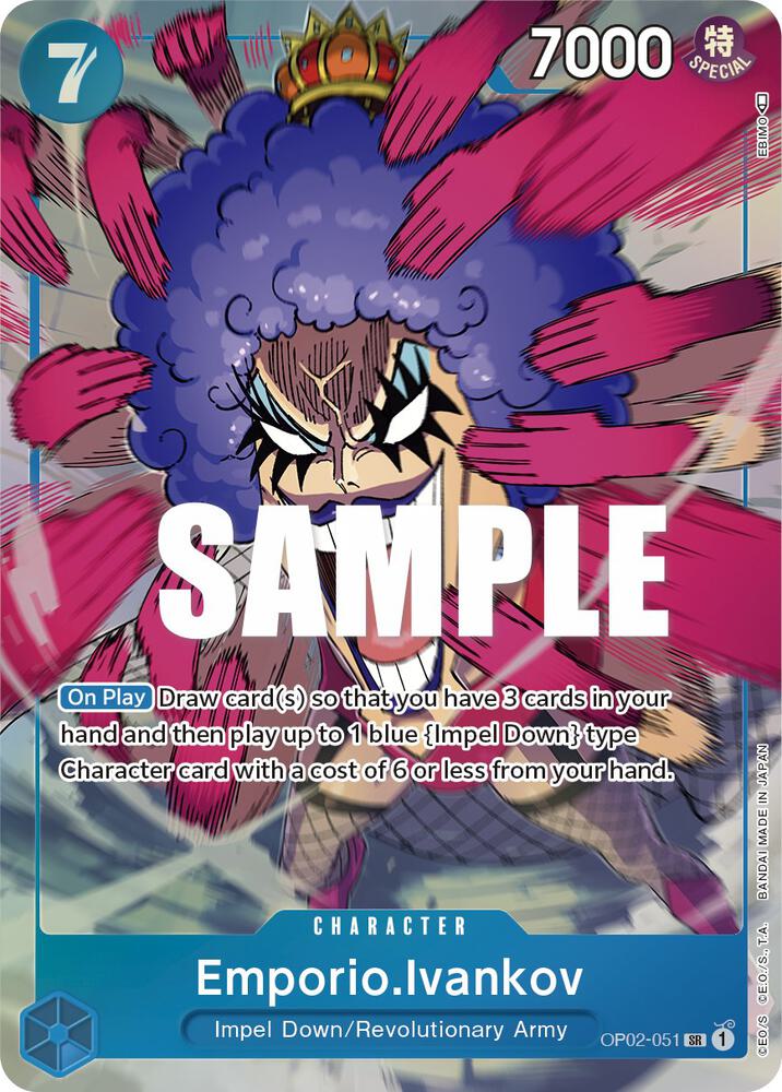 Paramount War - Emporio.Ivankov (Alternate Art) (OP-02)