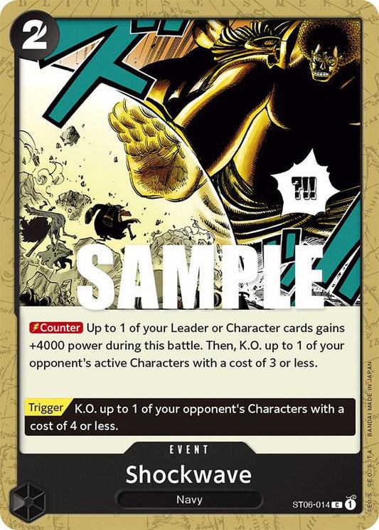Shockwave - Starter Deck 6: Absolute Justice (ST-06)