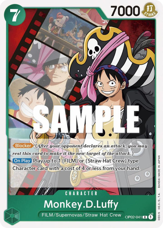 Paramount War - Monkey.D.Luffy (041) (OP-02) OP02-041