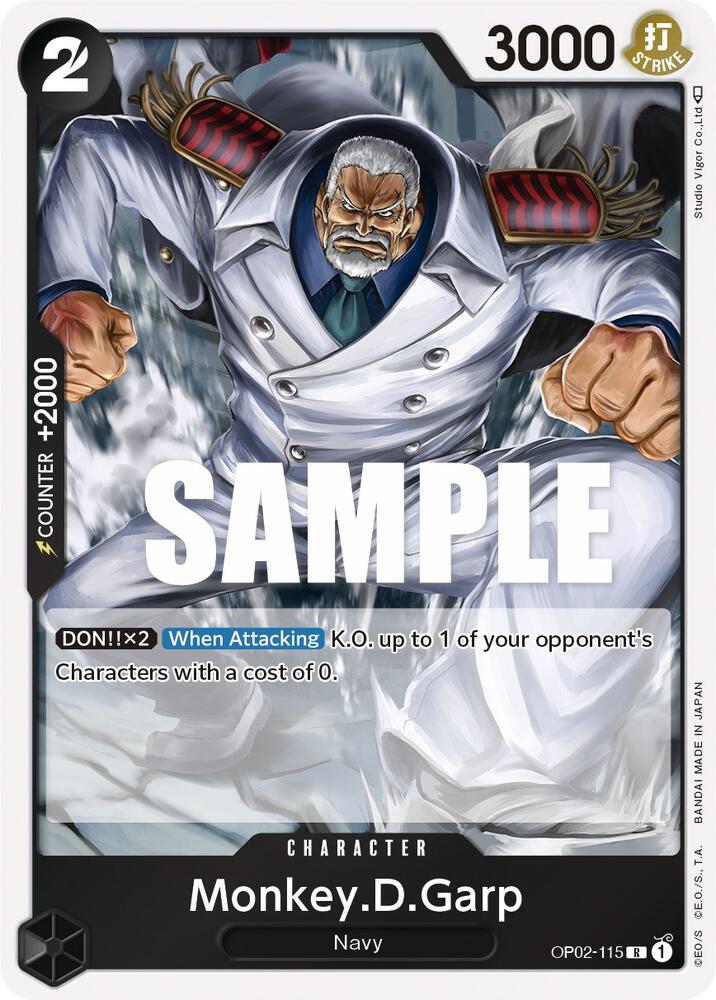 Monkey.D.Garp - Paramount War (OP-02)