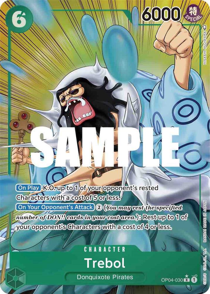 Kingdoms of Intrigue - Trebol (Alternate Art) (OP-04)