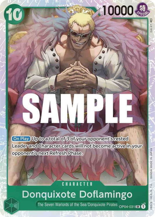 Kingdoms of Intrigue - Donquixote Doflamingo (OP-04)