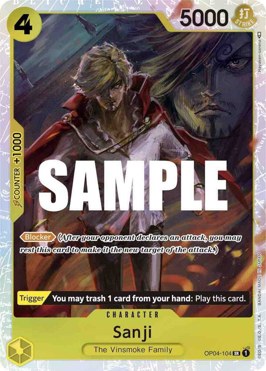Sanji - Kingdoms of Intrigue (OP-04)
