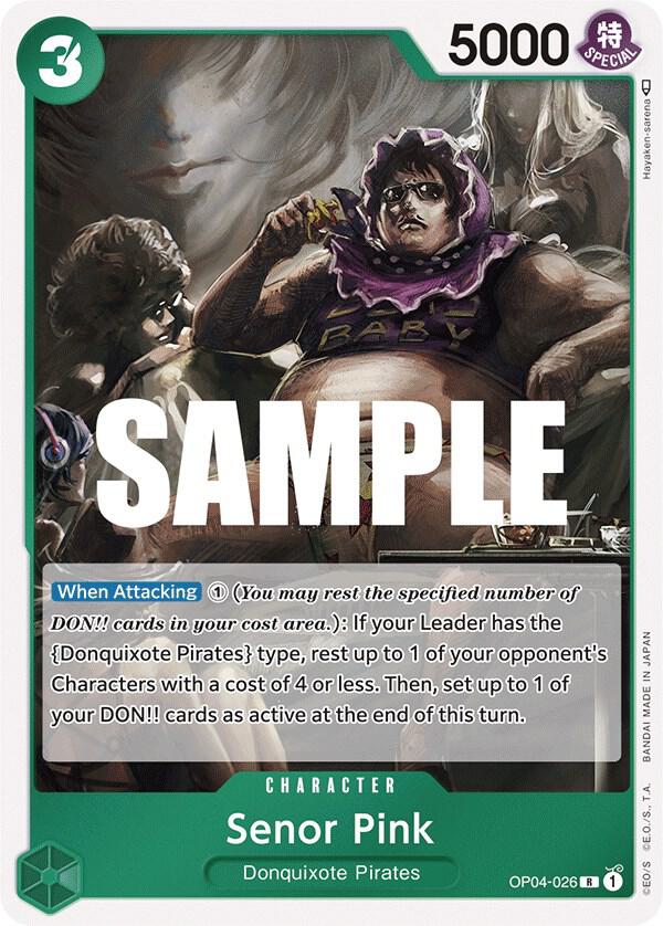 Kingdoms of Intrigue - Senor Pink (OP-04)