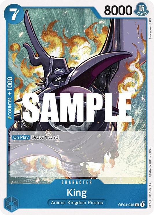 Kingdoms of Intrigue - King (OP-04)
