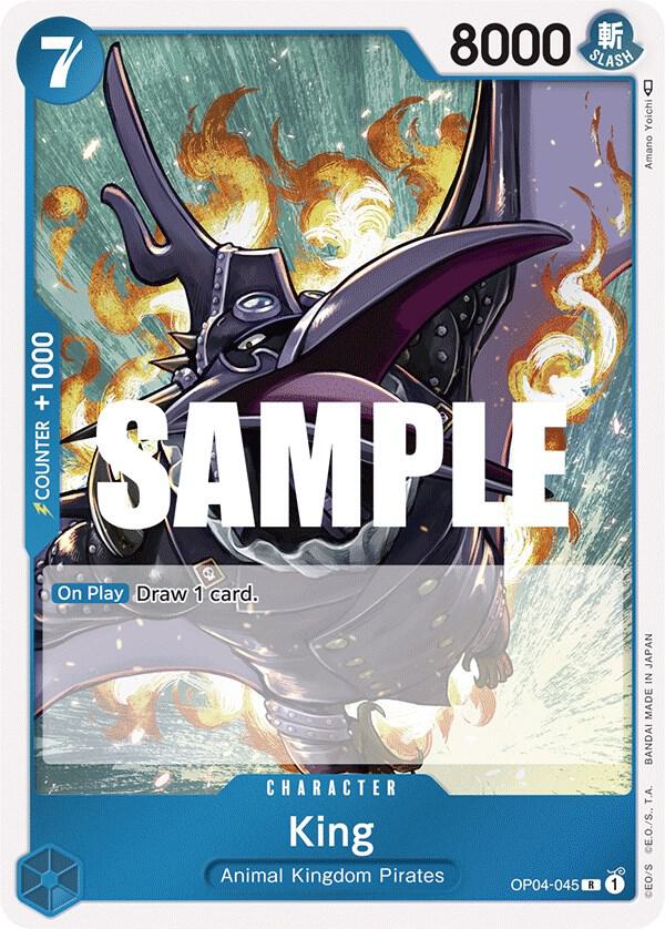Kingdoms of Intrigue - King (OP-04)