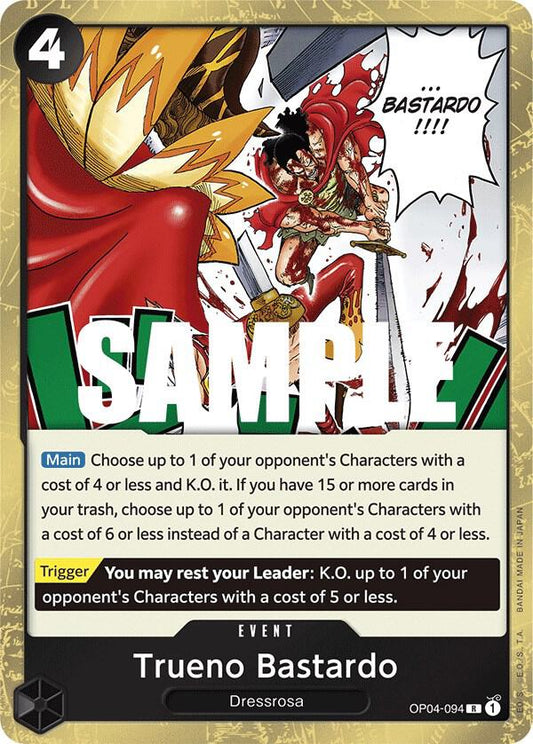 Kingdoms of Intrigue - Trueno Bastardo (OP-04)