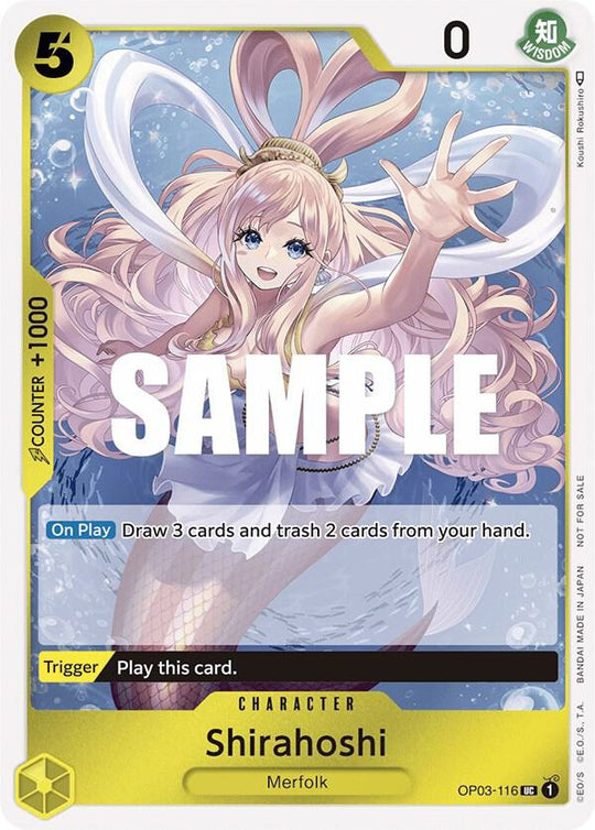 Kingdoms of Intrigue - Shirahoshi (Dash Pack) (OP-04) OP03-116