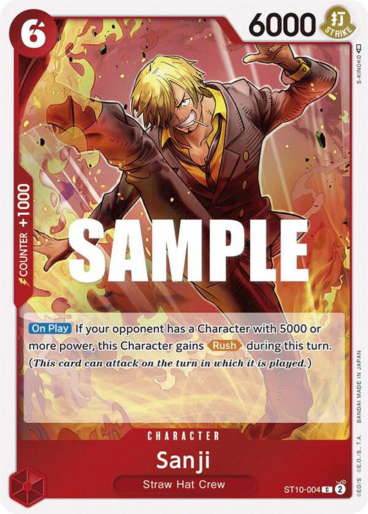 Sanji - Ultra Deck: The Three Captains (ST-10)