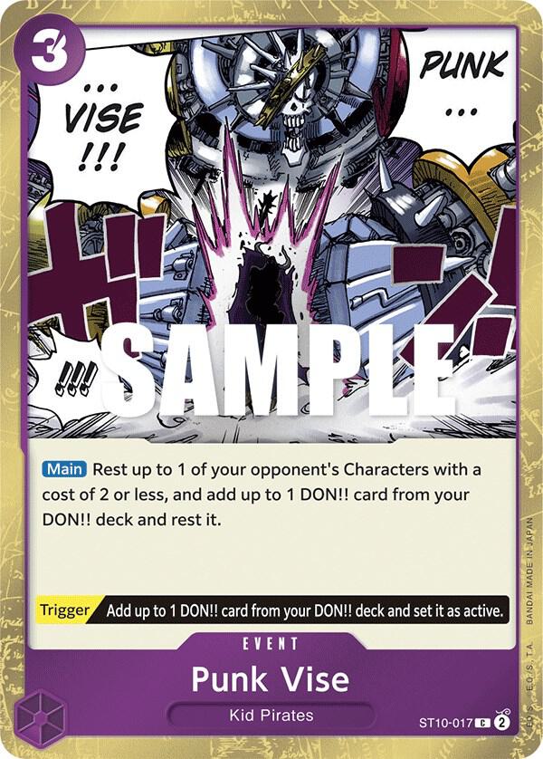 Punk Vise - Ultra Deck: The Three Captains (ST-10)