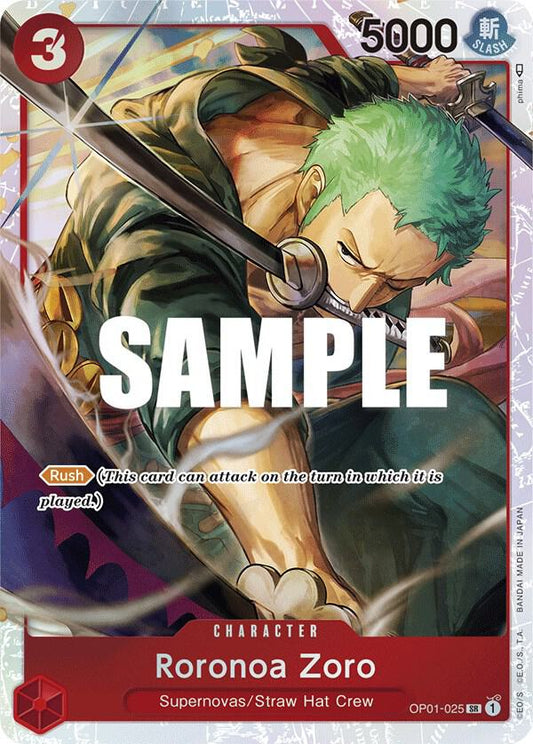 Ultra Deck: The Three Captains - Roronoa Zoro