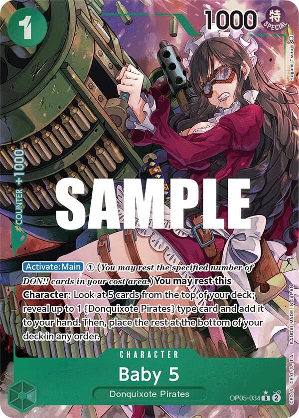 Awakening of the New Era - Baby 5 (034) (Alternate Art) (OP-05)