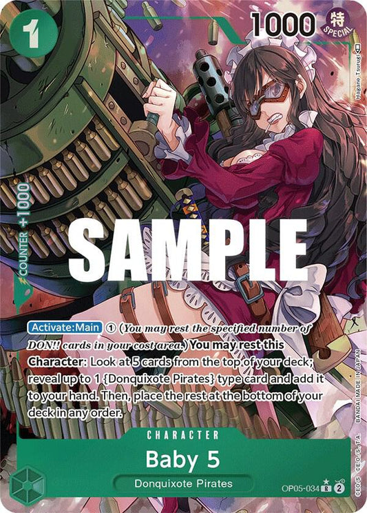 Awakening of the New Era - Baby 5 (034) (Alternate Art) (OP-05)