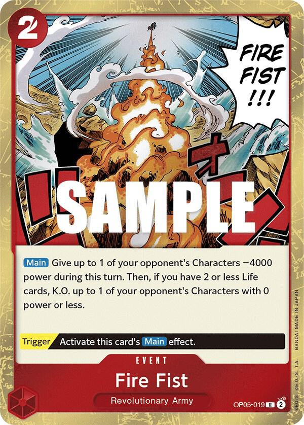Awakening of the New Era - Fire Fist (OP-05)