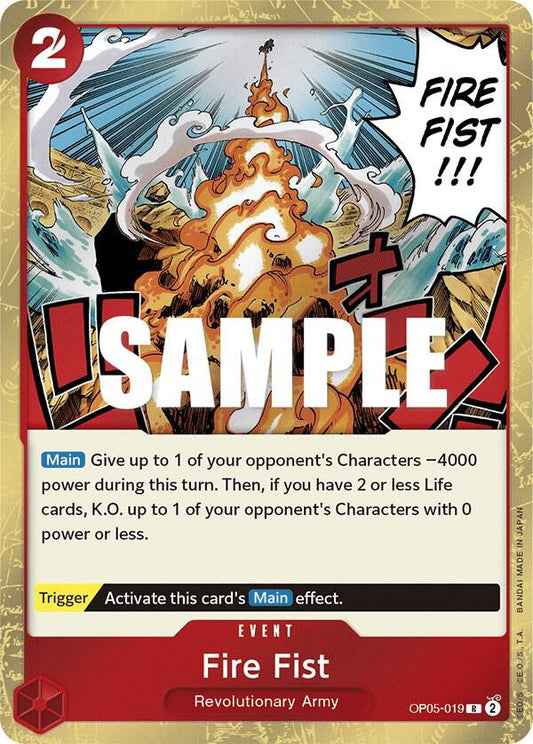 Awakening of the New Era - Fire Fist (OP-05)