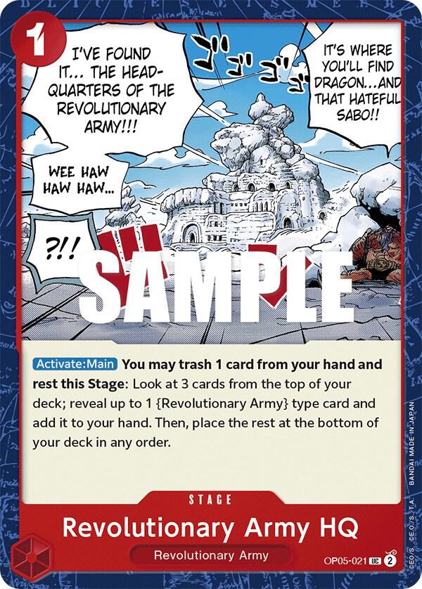 Awakening of the New Era - Revolutionary Army HQ (OP-05)