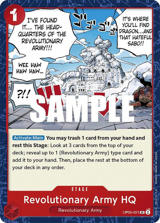 Awakening of the New Era - Revolutionary Army HQ (OP-05)
